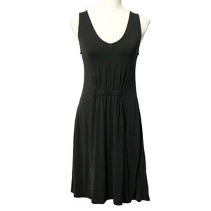 Anthropologie COA Black Sleeveless Sun Dress Size XS